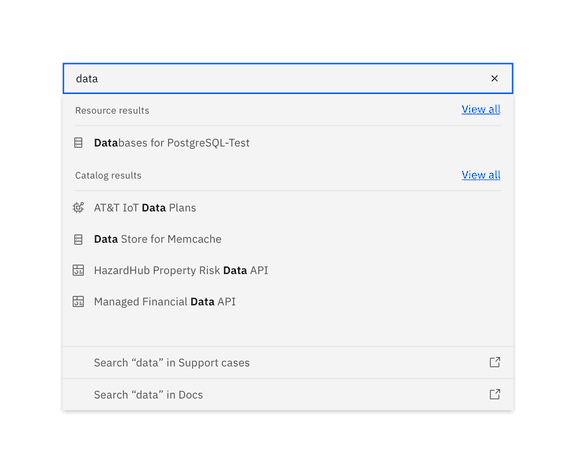Search – Carbon Design System