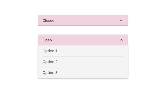 Dropdown – Carbon Design System