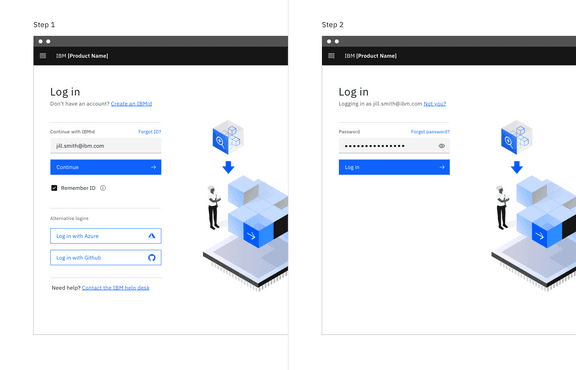Login – Carbon Design System