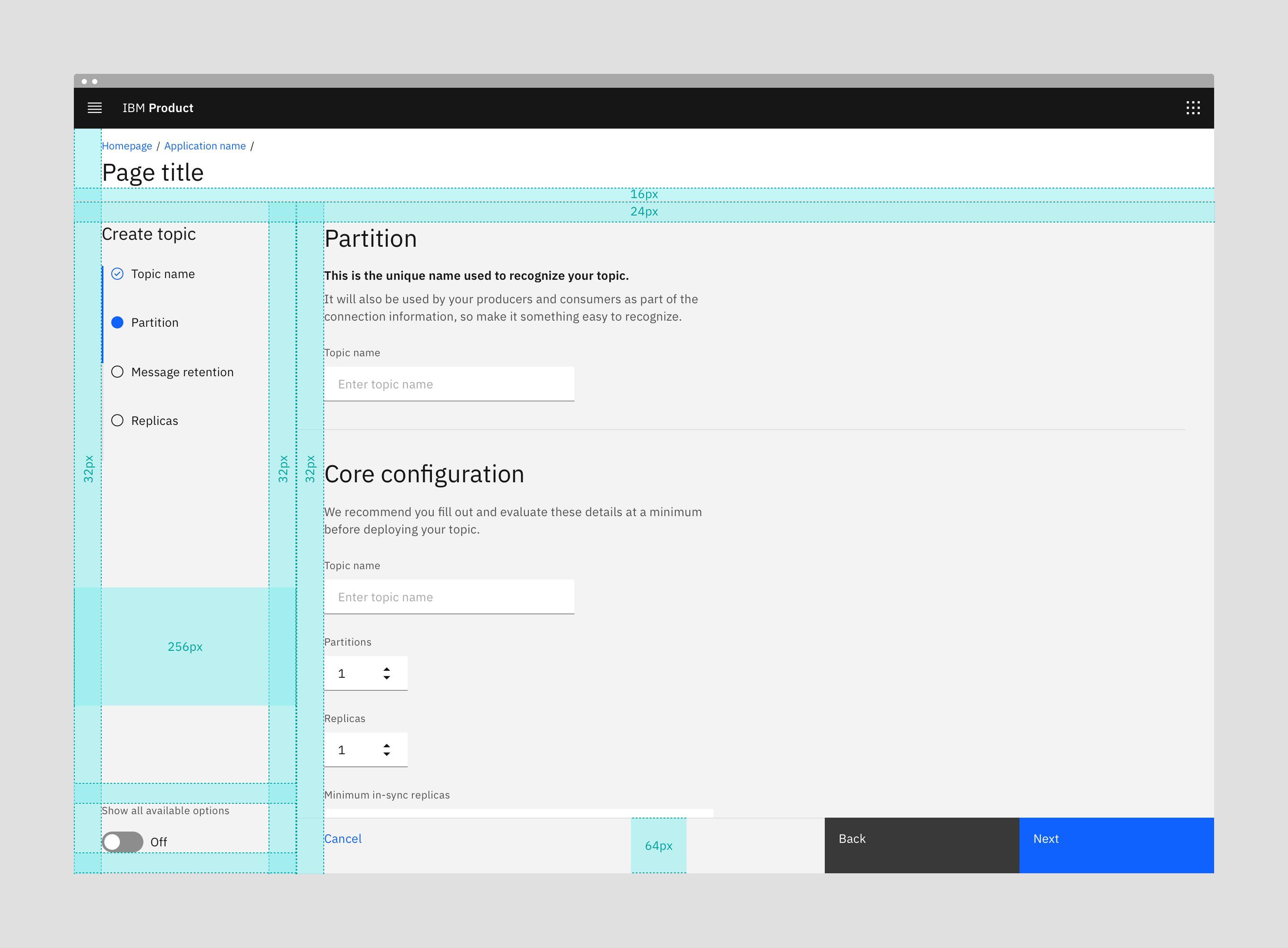 Create flows – Carbon Design System