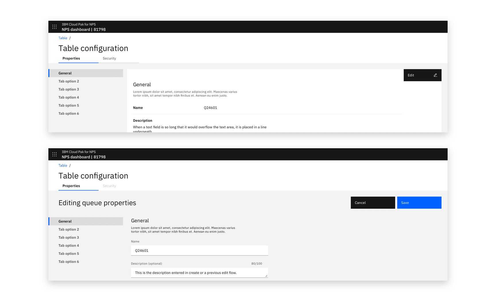 Edit – Carbon Design System